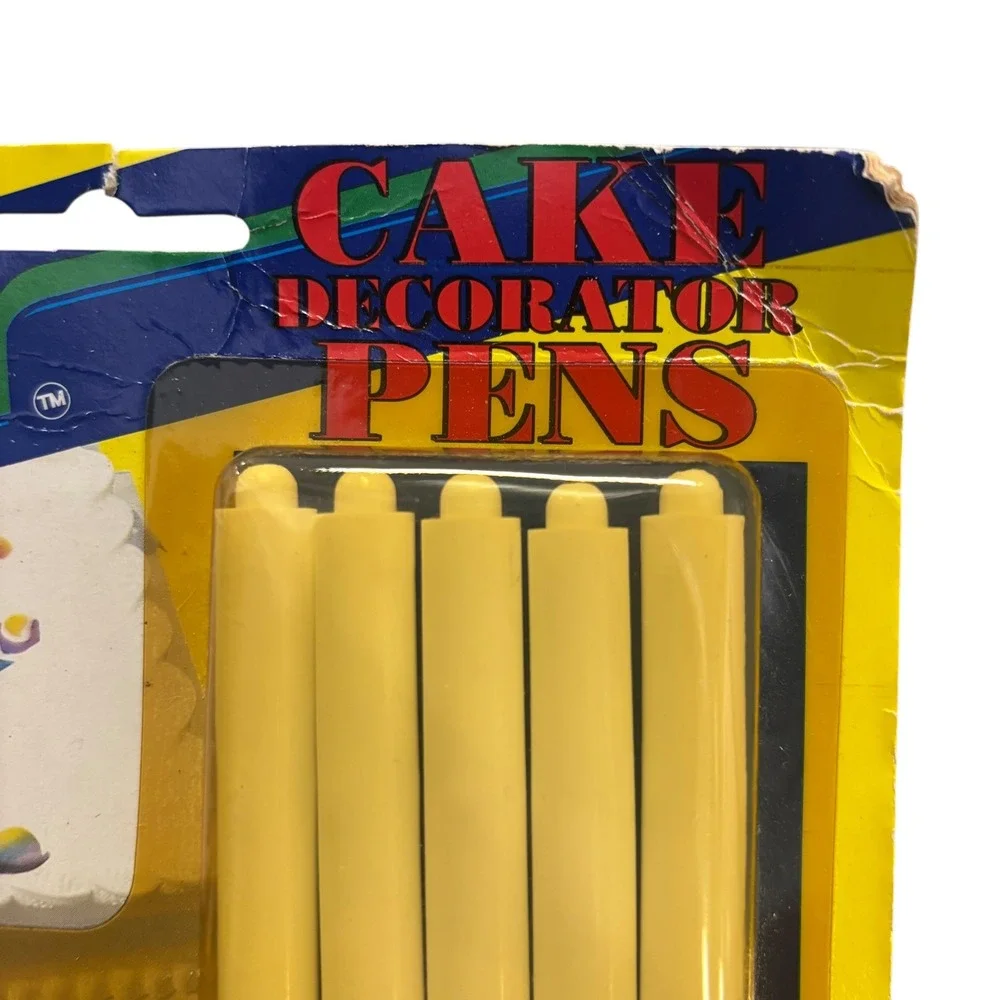 Blitzer‎ Cake Decorator Pens Set 5 Liquid Food Coloring Dye Airbrush Tools NEW